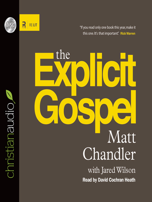 Title details for Explicit Gospel by Matt Chandler - Available